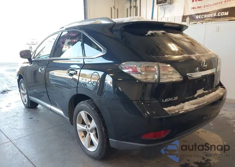 2010 Lexus Rx 350 z USA, uszkodzony, nr VIN 2T2BK1BA6AC008508